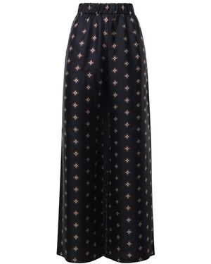 Max Mara Wide Trousers - Black