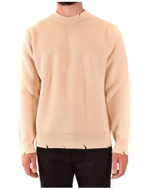 Laneus Round-Neck Knitwear - Pink