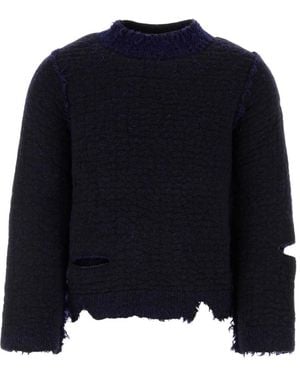 NAMACHEKO Round-Neck Knitwear - Blue