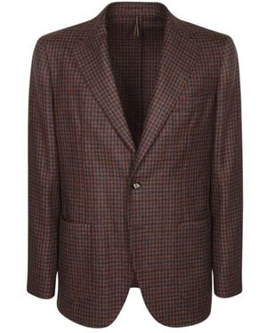 Dell'Oglio Formal Blazers - Brown