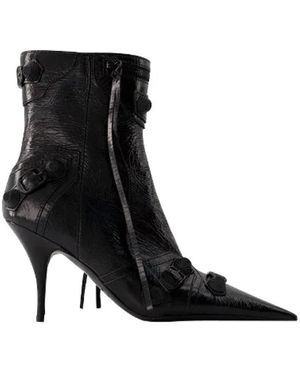 Balenciaga Cagole Bootie H90 Ankle Boots - Black