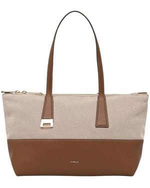 Furla Olivia M Tote - Bruin
