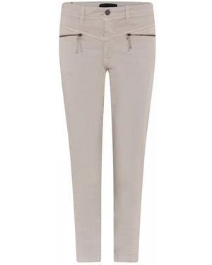 Cro Slim-Fit Trousers - Grey