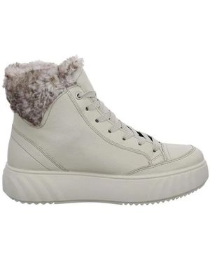 Ara Lace-Up Boots - Grey