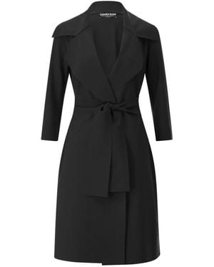 Chiara Boni Belted Coats - Black