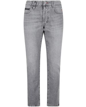 Philipp Plein Slim-Fit Jeans - Grey
