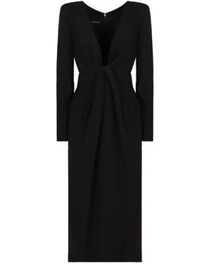 Emporio Armani Midi Dresses - Black