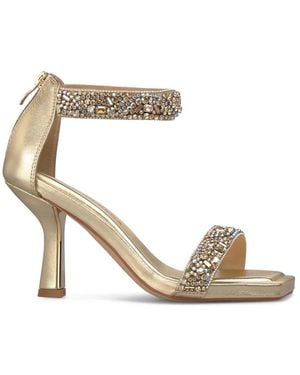 Alma En Pena. High Heel Sandals - Metallic