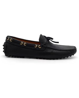 Car Shoe Boat Shoes - Black