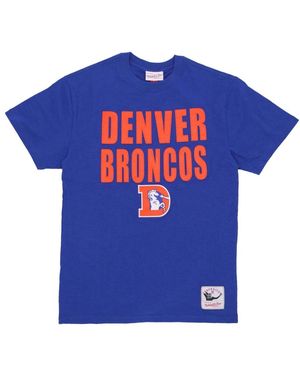 Mitchell & Ness T-Shirts - Blue