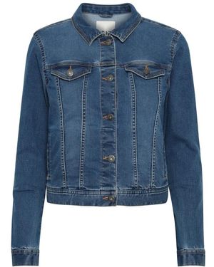 Ichi Denim Jackets - Blu