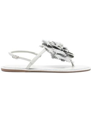 Le Silla Flat Sandalen - Wit