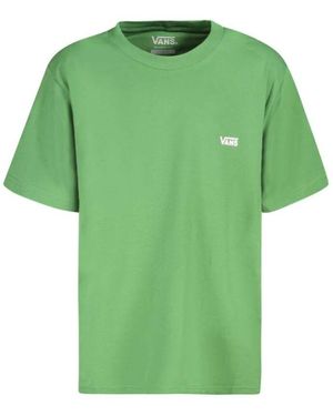 Vans Grünes Baumwoll-Print-Logo-T-Shirt