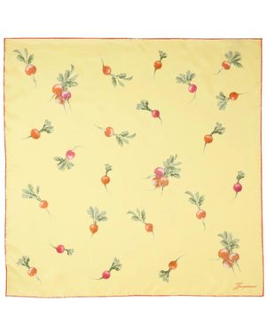 Jacquemus Accessoires ,Veelkleurig ,Le Foulard Radis - Geel