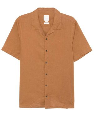 Calvin Klein Short Sleeve Shirts - Marrón