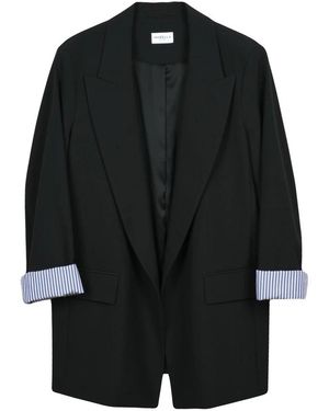 Marella Jassen ,Zwart ,Wol Nova Blazer
