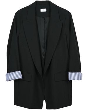 Marella Jassen ,Zwart ,Wol Nova Blazer
