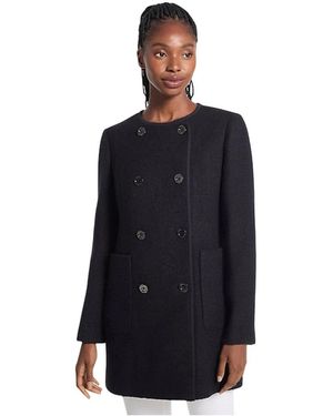 Michael Kors Double-Breasted Coats - Black