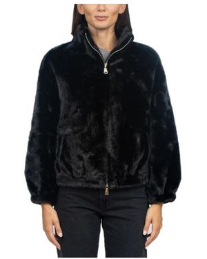 Zoe Faux Fur & Shearling Jackets - Negro