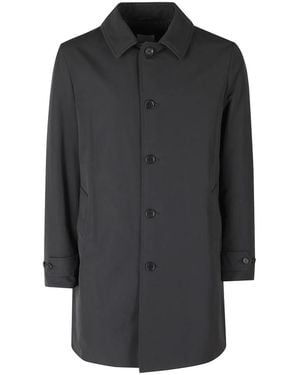 Aspesi Jassen ,Zwart ,Katoen Vodka Le Raincoat