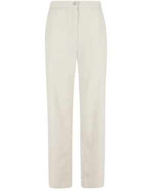 Department 5 Straight Trousers - White