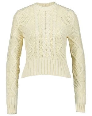Zimmermann Roomwitte Kabeltrui - Naturel