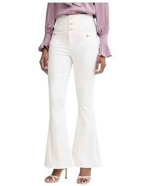 Guess Flared Jeans - Blanco