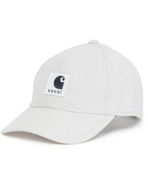 Sacai Caps - Bianco
