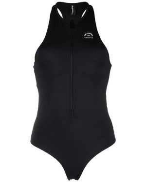 Karl Lagerfeld Blauer guède 2-teiliger anzug - Schwarz