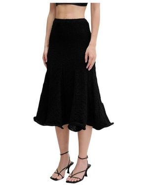 MSGM Midi Skirts - Nero
