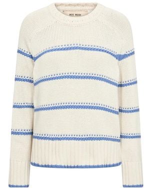 Mos Mosh Round-Neck Knitwear - Blanco