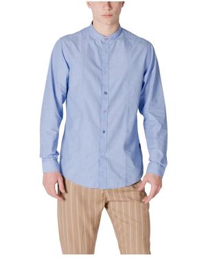 Gianni Lupo Casual Shirts - Blue