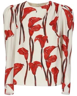 Carolina Herrera Blouses - Rosso