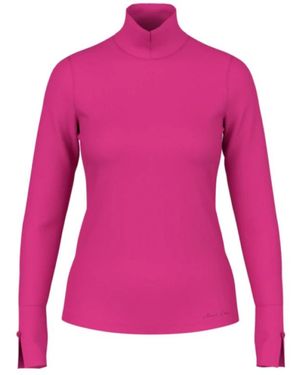 Marc Cain Truien & Vesten ,Roze ,Katoen Basic Shirt