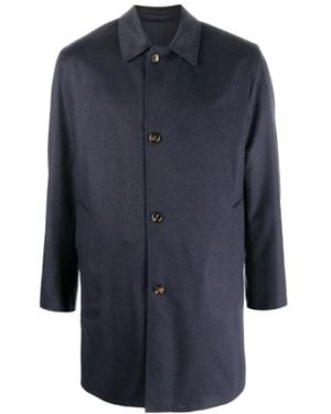KIRED Single-Breasted Coats - Blu