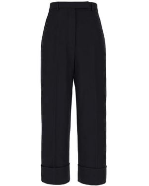 Thom Browne Straight Trousers - Black