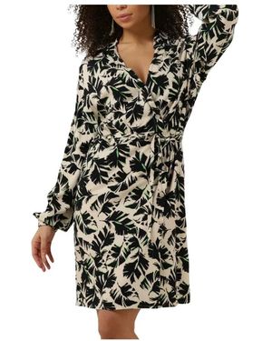 Another Label Azza Lenzing Kleid - Schwarz