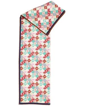 Fendi Silky Scarves - Blanco