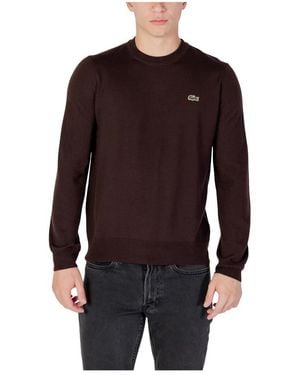Lacoste Round-Neck Knitwear - Morado