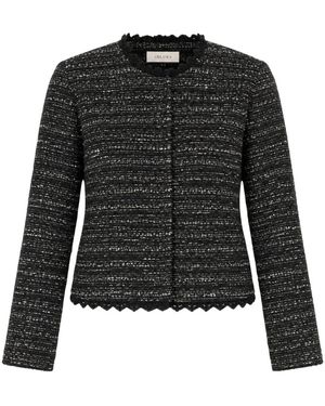 iBlues Tweed Jackets - Black