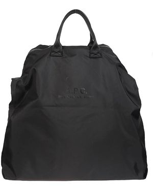 A.P.C. Tassen ,Zwart ,Nylon Backstage Crossbody Bag