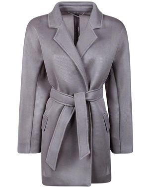 Max Mara Belted Coats - Grijs
