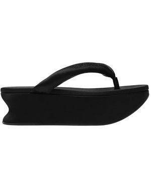 Balenciaga Flip Flops - Negro