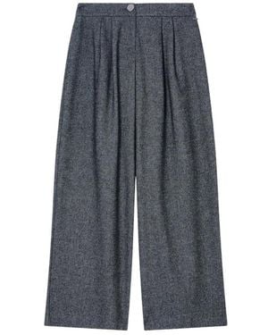 ARMANI EXCHANGE Wide Trousers - Grey