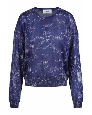 SOLOTRE Abu Knit Sweater - Blauw