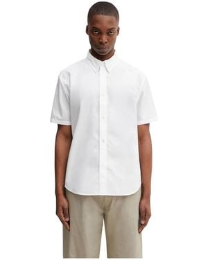 KENZO Short Sleeve Hemden - Wit