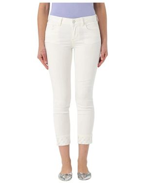 Liu Jo Cropped Jeans - Blanco