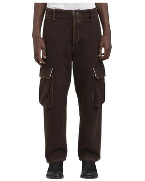 Uma Wang Straight Trousers - Black