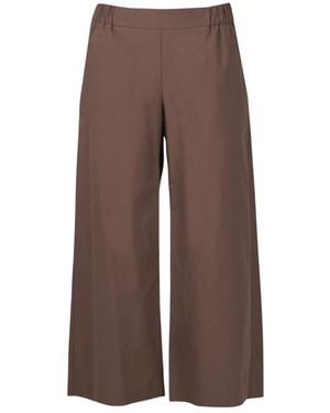 Ottod'Ame Wide Trousers - Brown