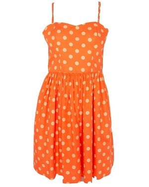 Jeremy Scott Summer Dresses - Orange
